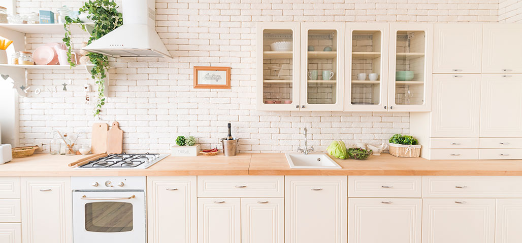 Kitchen interior decoration.